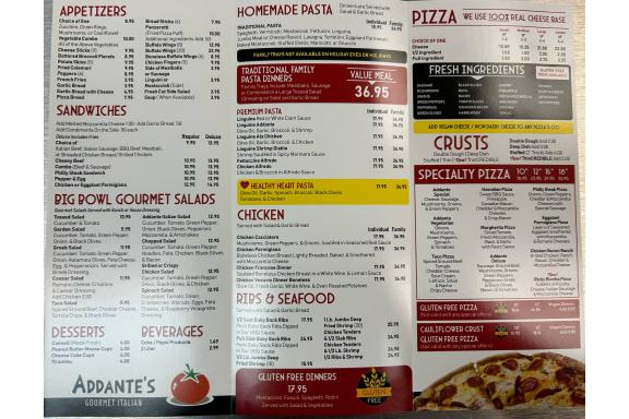 Addante's Pizzeria & Catering